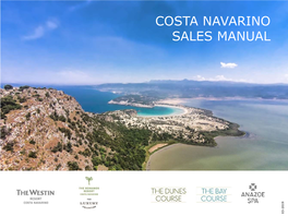 Costa Navarino Sales Manual