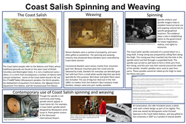 Coast Salish Spinning and Weaving the Coast Salish Weaving Spinning Spindle Artifacts And