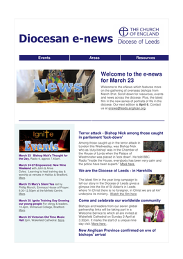 Diocesan E-News