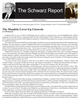 The Mandela Cover-Up Unravels by Cliff Kincaid