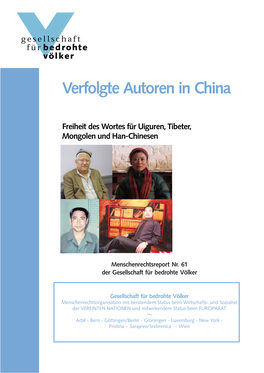 Verfolgte Autoren in China
