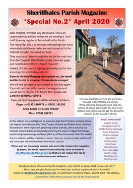 Sheriffhales Parish Magazine *Special No.2* April 2020