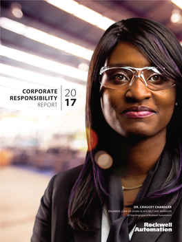 Corporate Responsibility Report at a Glance