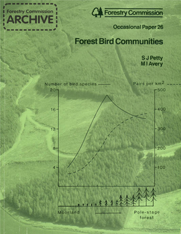 Forest Bird Communities