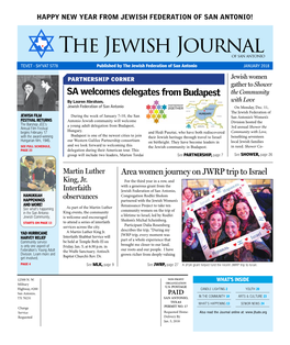 Jewish Journal January 2018