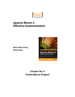 Apache Maven 2 Effective Implementation