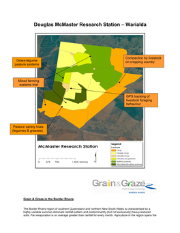 Douglas Mcmaster Research Station – Warialda