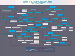 Heart of a Duke Character Map Books by Christi Caldwell