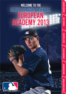 Major League Baseball European Academy History