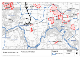 Postwick with Witton Map Book