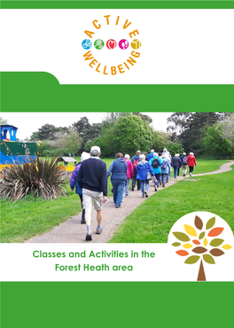 Classes and Activities in the Forest Heath Area