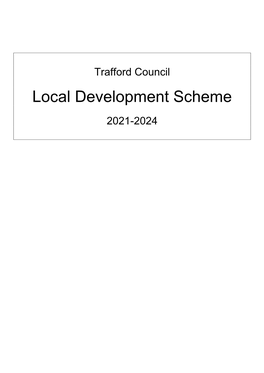 Local Development Scheme 2021-2024