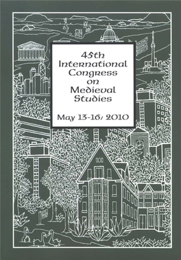 45Th International Congress on Medieval Studies