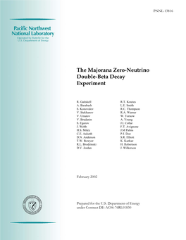 The Majorana Zero-Neutrino Double-Beta Decay Experiment