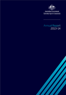 Australian Sports Commission Annual Report 2013-2014