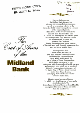 The Coat of Arms of the Midland Bank