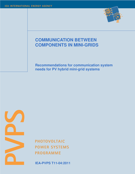 Communication Between Components in Mini-Grids