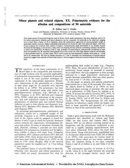 1976Aj. the Astronomical Journal Volume 81, Number