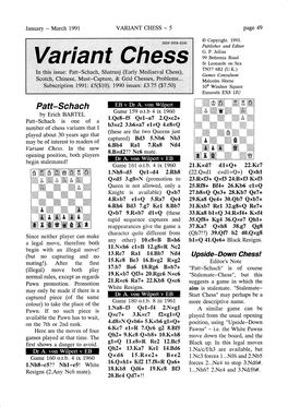 VARIANT CHESS 5 Page 49
