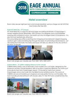 Hotel Overview