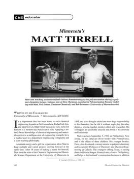Matt Tirrell
