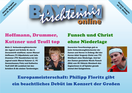 Hoffmann, Drummer, Kutzner Und Teufl Top Funsch Und Christ Ohne