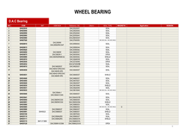 Wheel Bearing