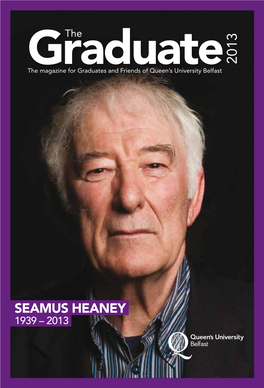 Seamus Heaney 1939 – 2013