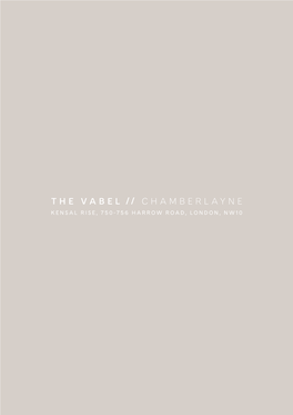 The Vabel // Chamberlayne Kensal Rise, 750-756 Harrow Road, London, Nw10