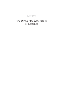 The Divo, Or the Governance of Romance