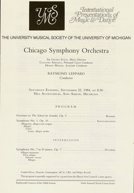 Chicago Symphony Orchestra