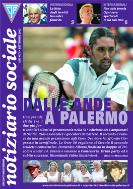 Giornalino Tennis SET2002