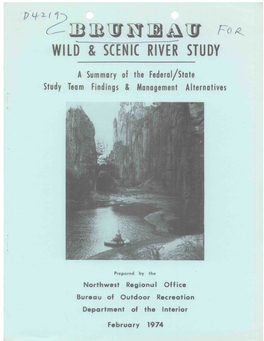 Wild & Scenic River Study