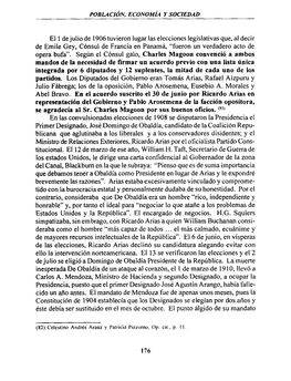 El 1 De Julio De 1906 Tuvieron Lugar Las Elecciones Legislativas Que, Al Decir De Emite Gey, Cónsul De Francia En Panamá, "Fueron Un Verdadero Acto De Opera Bufa"