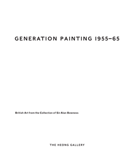 Generation Painting 1955–65