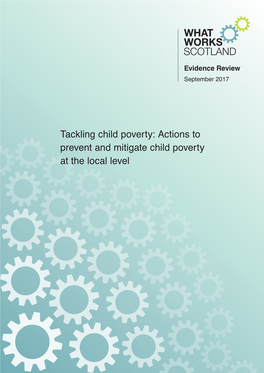 Tackling Child Poverty