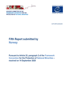 Fifth Report Submitted by Norway