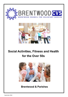 Social Activities, Fitness and Health for the Over 50S