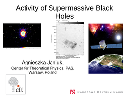 Activity of Supermassive Black Holes