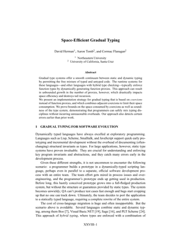 Space-Efficient Gradual Typing