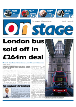 London Bus Sold Off in £264M Deal