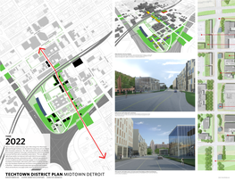 TECHTOWN DISTRICT PLAN MIDTOWN DETROIT University to West Grand Boulevard