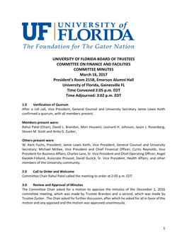 University of Florida Board of Trustees