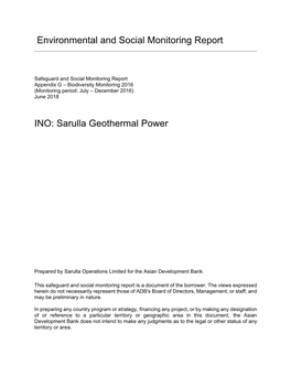 42916-014: Sarulla Geothermal Power