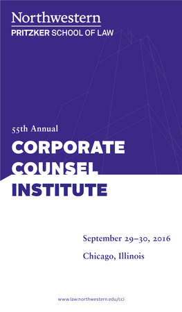 Corporate Counsel Institute