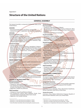 Structure of the United Nations