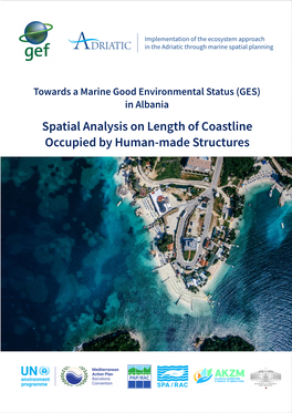 Spatial Analysis on Length of Coastline Occupied by Human-Made Structures