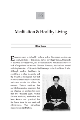 Meditation & Healthy Living