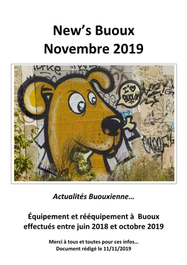 2019 New's Buoux Novembre.Pdf