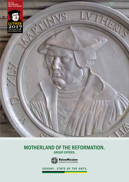 Motherland of the Reformation. Group Offers